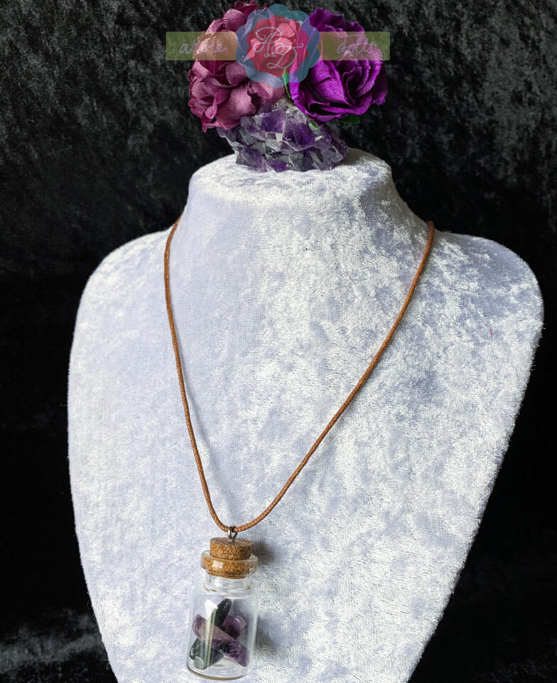 Shikon Jewel Shard Bottle Necklace