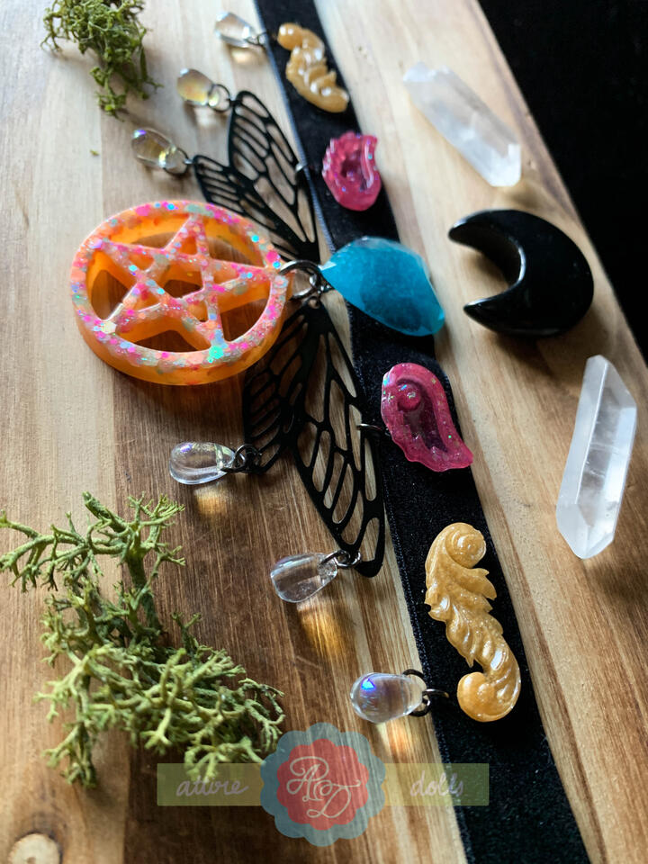 Beelzebub Inpsired Choker (Hazbin Hotel)